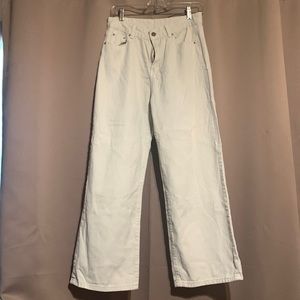 SHEIN tan denim look pants Size M
